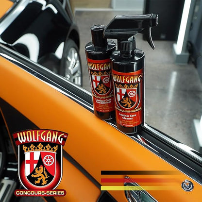WOLFGANG CONCOURS SERIES Leather Care Combo | Leather Cleaner & Conditioner Kit - Image 2