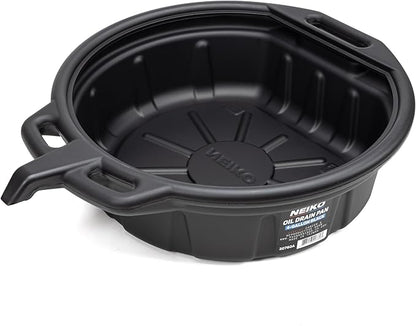 NEIKO 20760A Large Oil Drain Pan, 4 Gallon Capacity, Motor Oil Drip Catcher Pan by NeikoTools