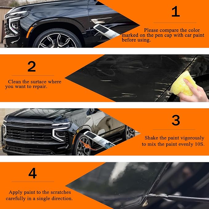 Slate Gray Metallic Touch Up Paint Compatible - Image 6