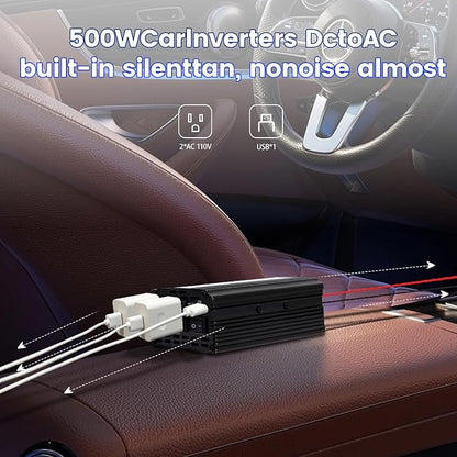Power Inverter 2000W Car Power Inverters, 12 Volt Inverter - Image 7