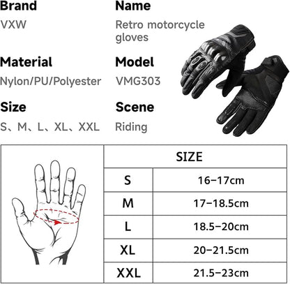 VXW Motorcycle Gloves for Men and Women - Image 6