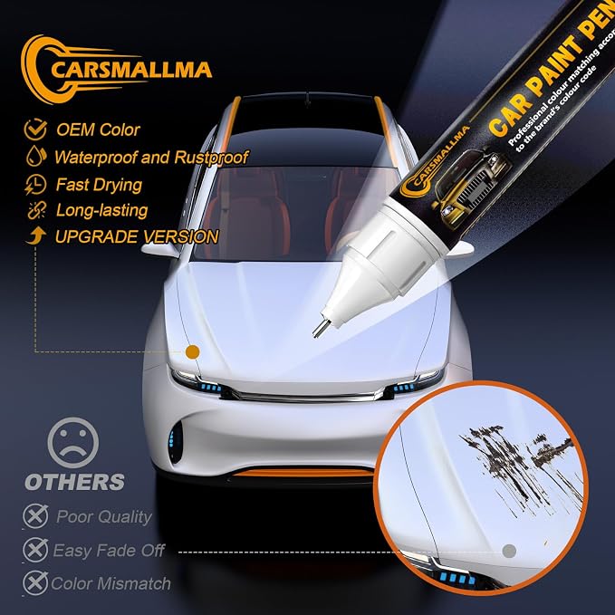 L0G3/6L Aurora Red Metallic Car Touch Up Paint - Image 4