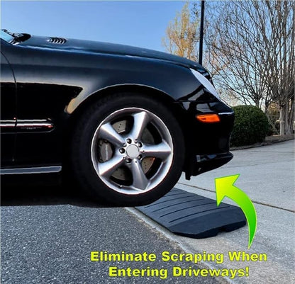 – Driveway Curb Ramps – Low Profile Car Ramps – 3 Piece Expandable Set – Made - Image 3