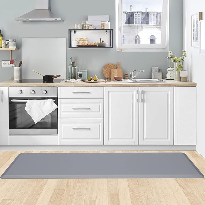 KitchenClouds Cushioned Anti Fatigue Kitchen Rug, Waterproof Non Slip, Standing - Image 7