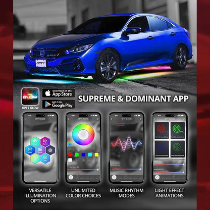 OPT7 Aura DreamColor Underglow Chasing Light Kit - Image 3