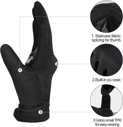 INBIKE Breathable Mesh Motorcycle Gloves - Image 6
