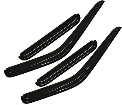 Wind Deflector Compatible with 2000-2004 Nissan Frontier Crew Cab 4 Full Size by GLDIFA