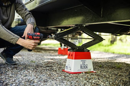 ANDERSEN HITCHES | RV Accessories | Single Trailer EZ Jack Block| Leveling - Image 4
