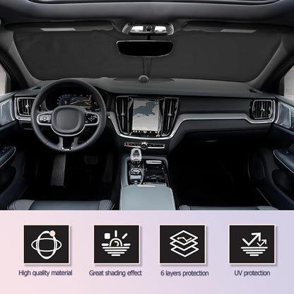 LUWU for 2019-2025 S60 V60 Windshield Sun Shade 2025 S60 V60 Windshield - Image 2