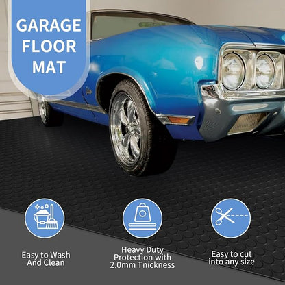 Premium Garage Floor Mat, Commercial Grade Heavy Duty Parking Mat - Image 3