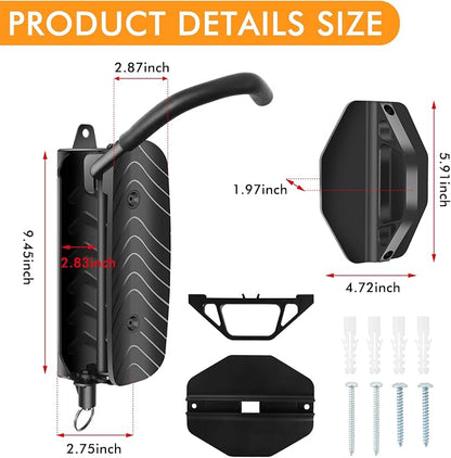 MILADO Wall Bike Rack, Swivel Bike Wall Mount - Image 3
