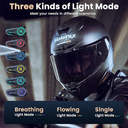 1200mAh Motorcycle Helmet Bluetooth Headset - Image 6