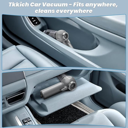 Car Vacuum Portable Cordless, 3 Suction Modes, Portable Mini Cordless Cleaner - Image 5