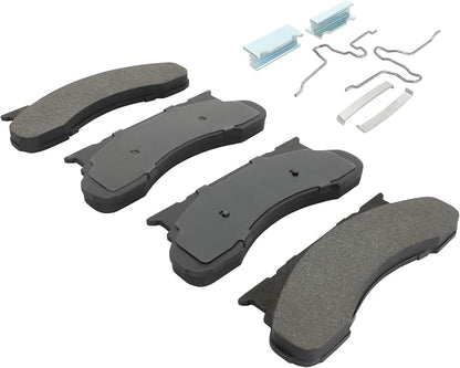 Premium Semi-Metallic Front Brake Pads Compatible - Image 2