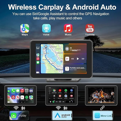 Portable Apple Carplay/Android Auto Screen - Image 2