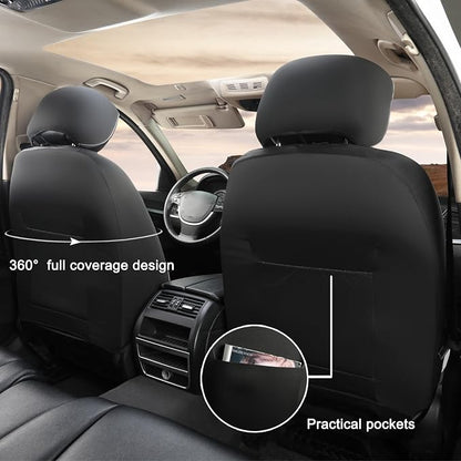GIANT PANDA Front Seat Cover for Nissan, 3D Air Mesh Car Seat Covers Custom Fit - Image 2