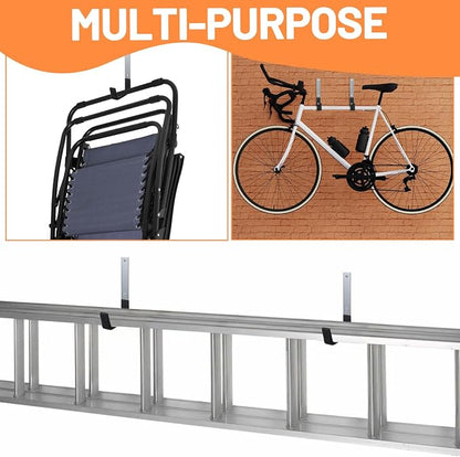 Heavy Duty Garage Hooks 8-Pack Wall Mount Storage Hooks - Image 7