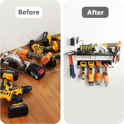 Power Tool Organizer for Garage Organization, Drill Holder Wall Mount for Tool - Image 6