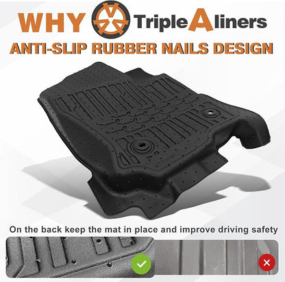 TripleAliners Floor Mats All Weather Liners Compatible - Image 4