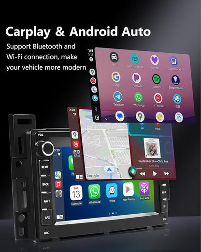 Car Radio for Pontica G6/ Torrent 2006, Chevy Equinox/ Malibu, 2 Din Car Srereo - Image 3