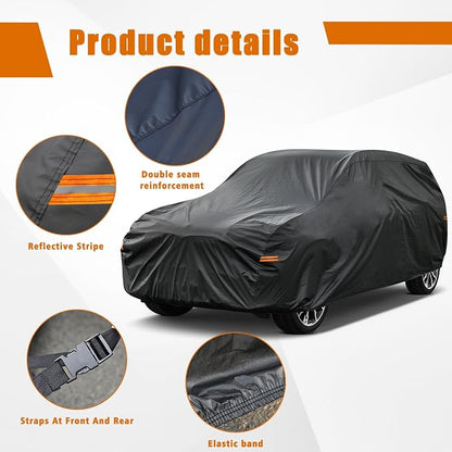 Kayme 7 Layers SUV Car Cover Custom Fit - Image 4