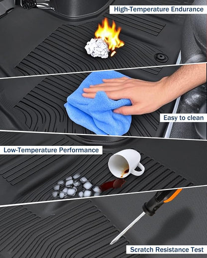 Icyhaws® for Nissan Armada/Infiniti QX80 2025 Floor Mats, All-Weather - Image 6