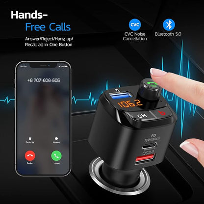 Nulaxy Bluetooth 5.0 FM Transmitter - Image 5