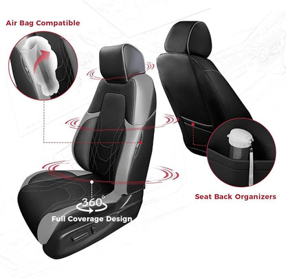FREESOO CRV Seat Covers Full Set, - Image 3