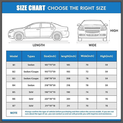 Hail Protector Car Cover, Outdoor Anti Hail Car Covers Thick Multi-Layered EVA - Image 6