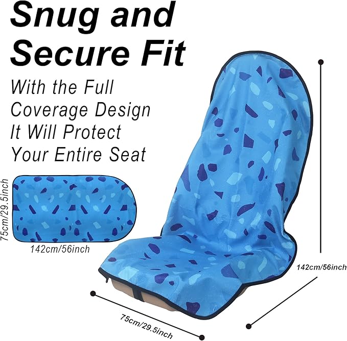 Car Seat Cover Protector Front Seats, - Image 3