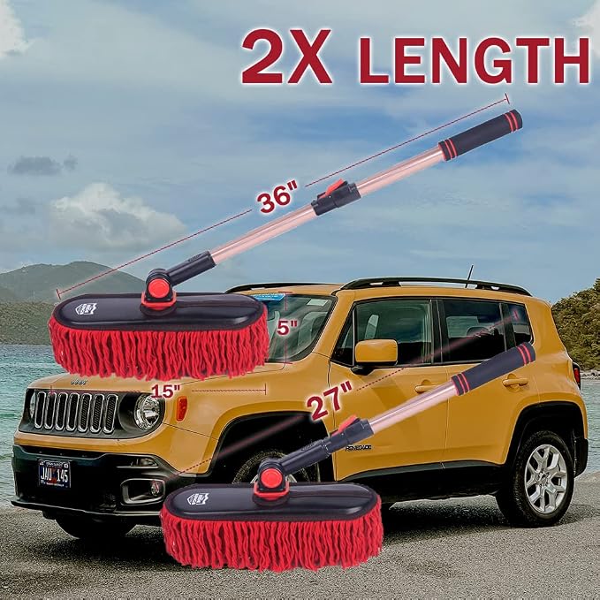 Car Duster Exterior Scratch Free, Car Dust Brush - Image 2