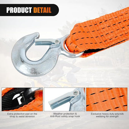 Nilight Tow Strap Heavy Duty - Image 3