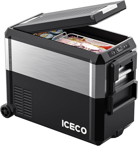ICECO JP50 Pro Portable Refrigerator, 12Volt Car Fridge Freezer, Compact by ICECO