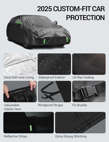 Proadsy 2025 Upgrade Car Cover Custom Fit - Image 8