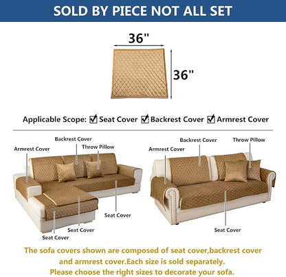 Eismodra Couch Cover, Sectional Couch Covers, Sofa Covers - Image 5