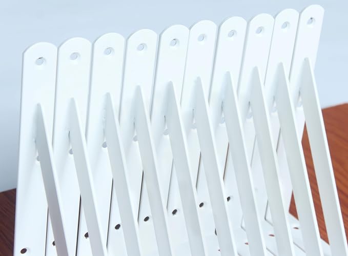 20 Pack L8 x H 6" White Heavy Duty Shelf Brackets - Image 5