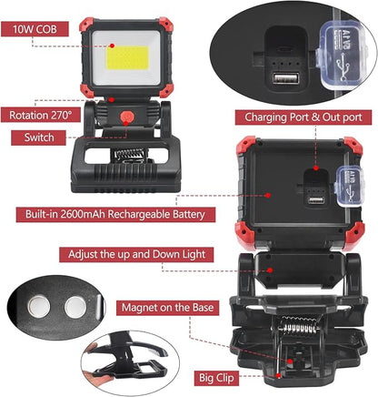 LED Rechargeable Work Light - Image 7