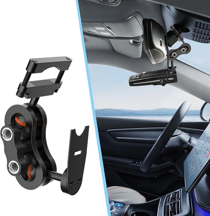 Radar Detector Rearview Mirror Rod Mounting Bracket and Radar Direct Power Cord - Image 2