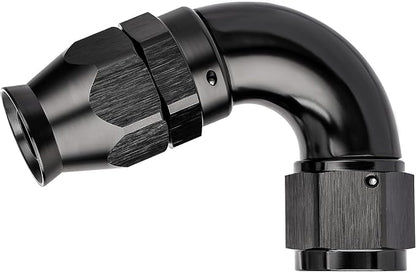 EVIL ENERGY 10AN 120 Degree PTFE One Piece Full Flow End Hose Fitting Aluminum by EVILENERGY