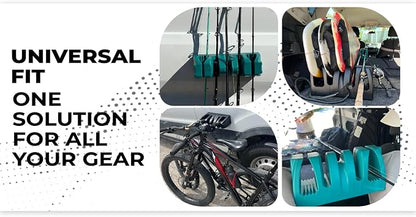 Magnetic Surfboard & Fishing Pole Holder – Vertical & Horizontal Storage Rack - Image 5