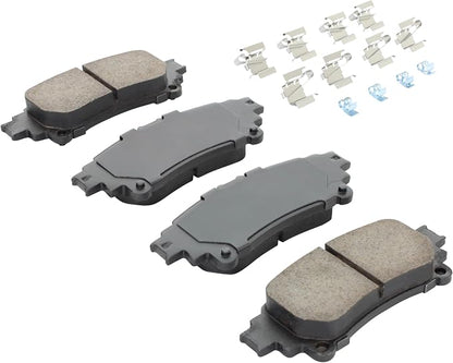 Premium Ceramic Rear Brake Pads Compatible - Image 2