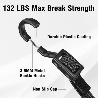 Bungee Cords, Flat Adjustable Bungee Cords - Image 3
