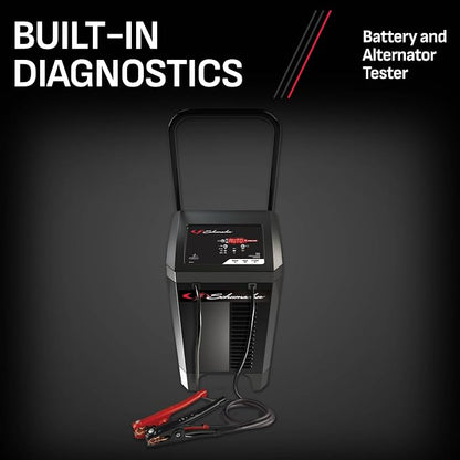 Schumacher Electric Wheeled Battery Charger and Engine Starter, Fully Automatic - Image 5