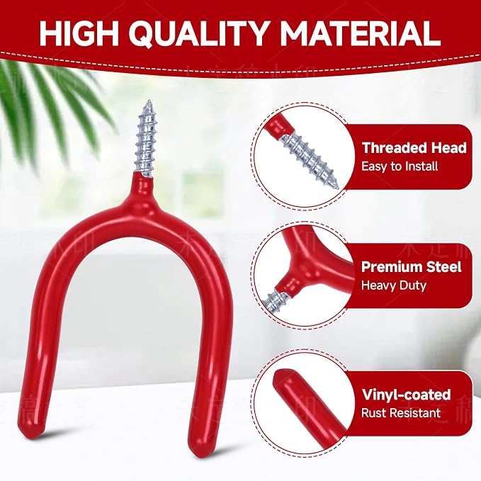 Lian.Ripple.Lian16 PackGarage Storage System Steel U Hooks - Image 4