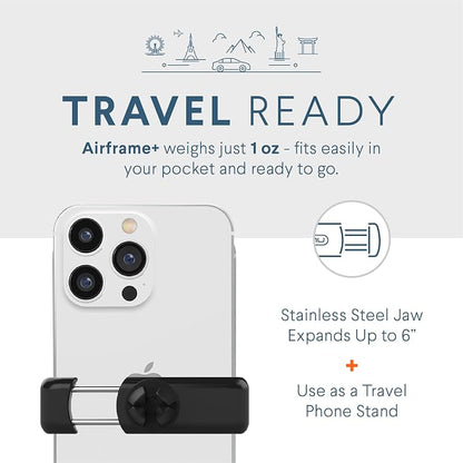 Kenu Airframe+, Air Vent Car Phone Holder Mount & Easy One Touch 5 Dashboard & - Image 4