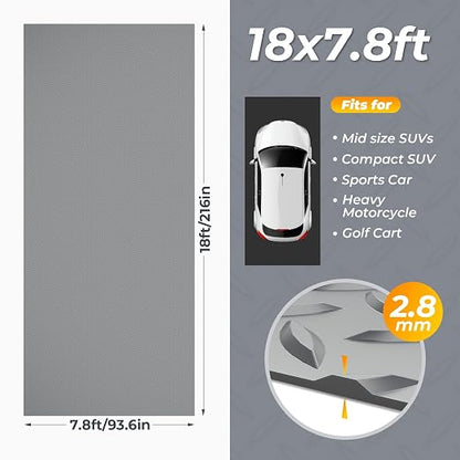 Geemax 7.8 x 18 FT Garage Floor Mats - Image 6