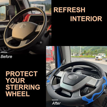 PINCTROT XL Size 17.5-18 Inch Comfy Grip Steering Wheel Cover - Image 4