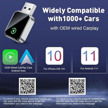 Wireless CarPlay Adapter for Apple iPhone, Fast Auto-Connect, No Latency - Image 7