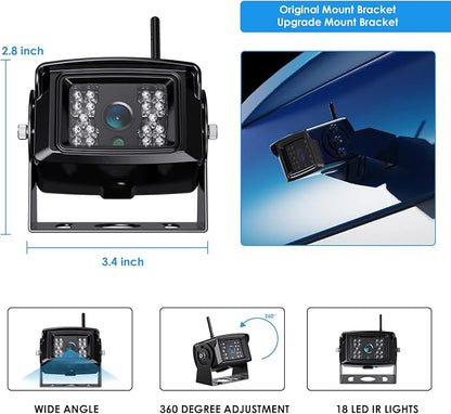 1080P FHD Digital Wireless Backup Camera System Kit - Image 6