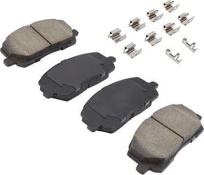 Premium Ceramic Front Brake Pads Compatible - Image 2